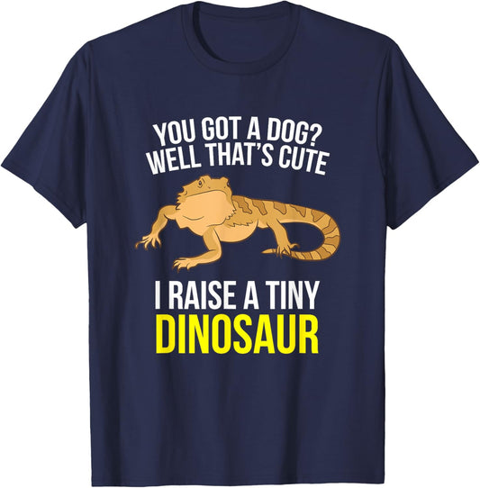Bearded Dragon Owner Bearded Dragon Pet Bearded Dragon T-Shirt - T-Shirt | Navy