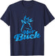 Her Buck & His Doe Matching Couple Shirts T-Shirt - T-Shirt | Navy