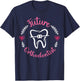 Cute Future Orthodontist Heart T-Shirt - T-Shirt | Navy
