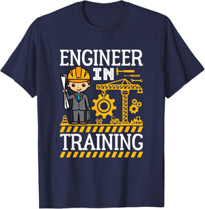 Engineer in Training - Future Engineer Boys T-Shirt - T-Shirt | Navy