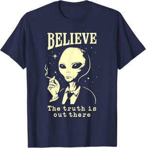 The Truths Is Out There T-Shirt - T-Shirt | Navy