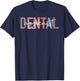 Dental Hygienist Oral RDH Dental Dentist Assistant Hygiene T-Shirt - T-Shirt | Navy