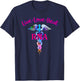 Live Love Heal RNA Restorative Nurse Assistant Caduceus Gift T-Shirt - T-Shirt | Navy