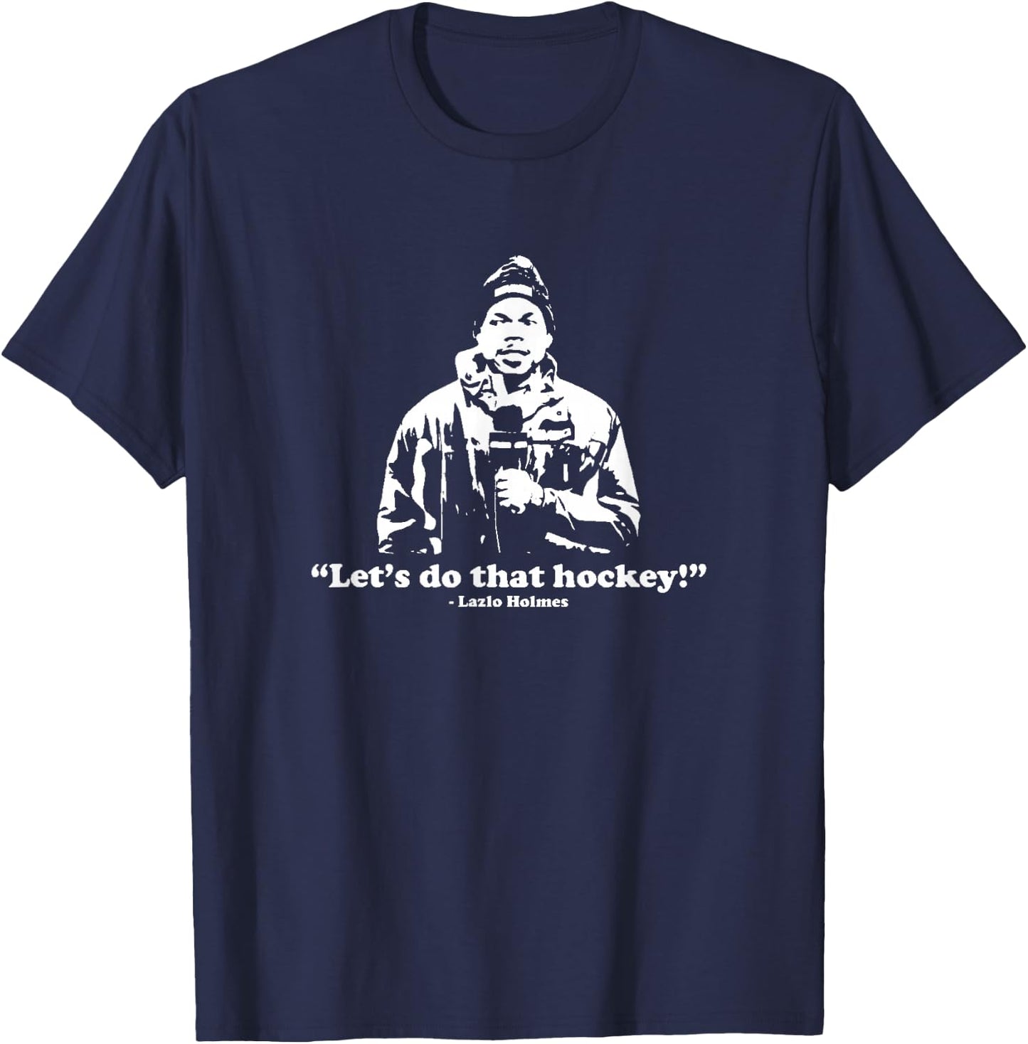 Let's Do That Hockey! T-Shirt - T-Shirt | Navy