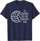 Volleyball Shirt - I'll Always Be Her Biggest Fan T-Shirt - T-Shirt | Navy