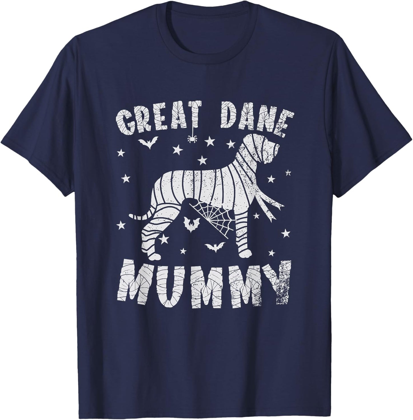 Great Dane Mama - Halloween T-Shirt - T-Shirt | Navy