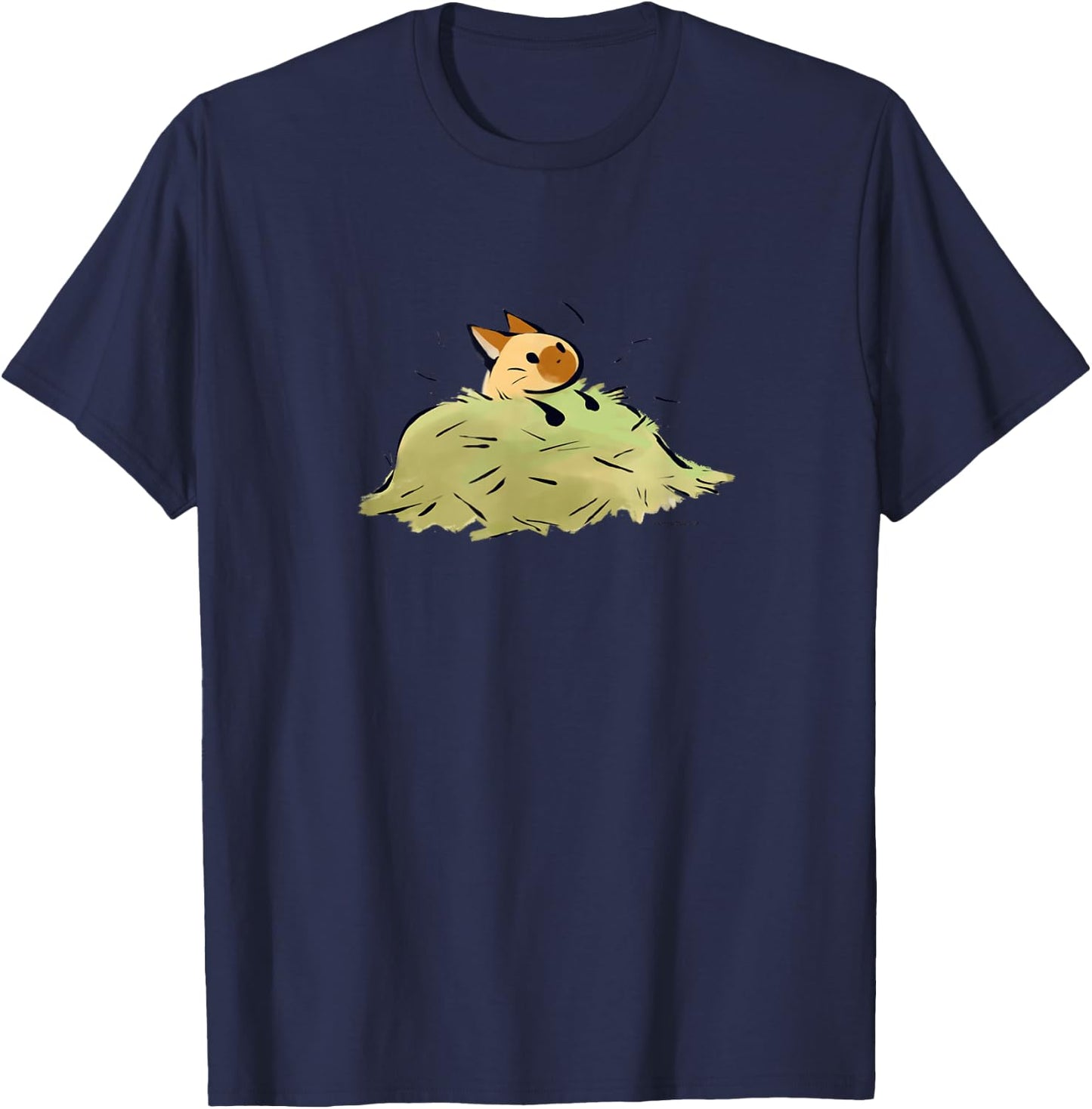 MONSTER HUNTER RISE Palico T-Shirt - T-Shirt | Navy