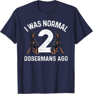 Cool Doberman Art Women Doberman Pinscher Dog Lover Small T-Shirt - T-Shirt | Navy