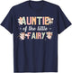 Auntie of The Little Fairy Birthday Girl Family Matching T-Shirt - T-Shirt | Navy