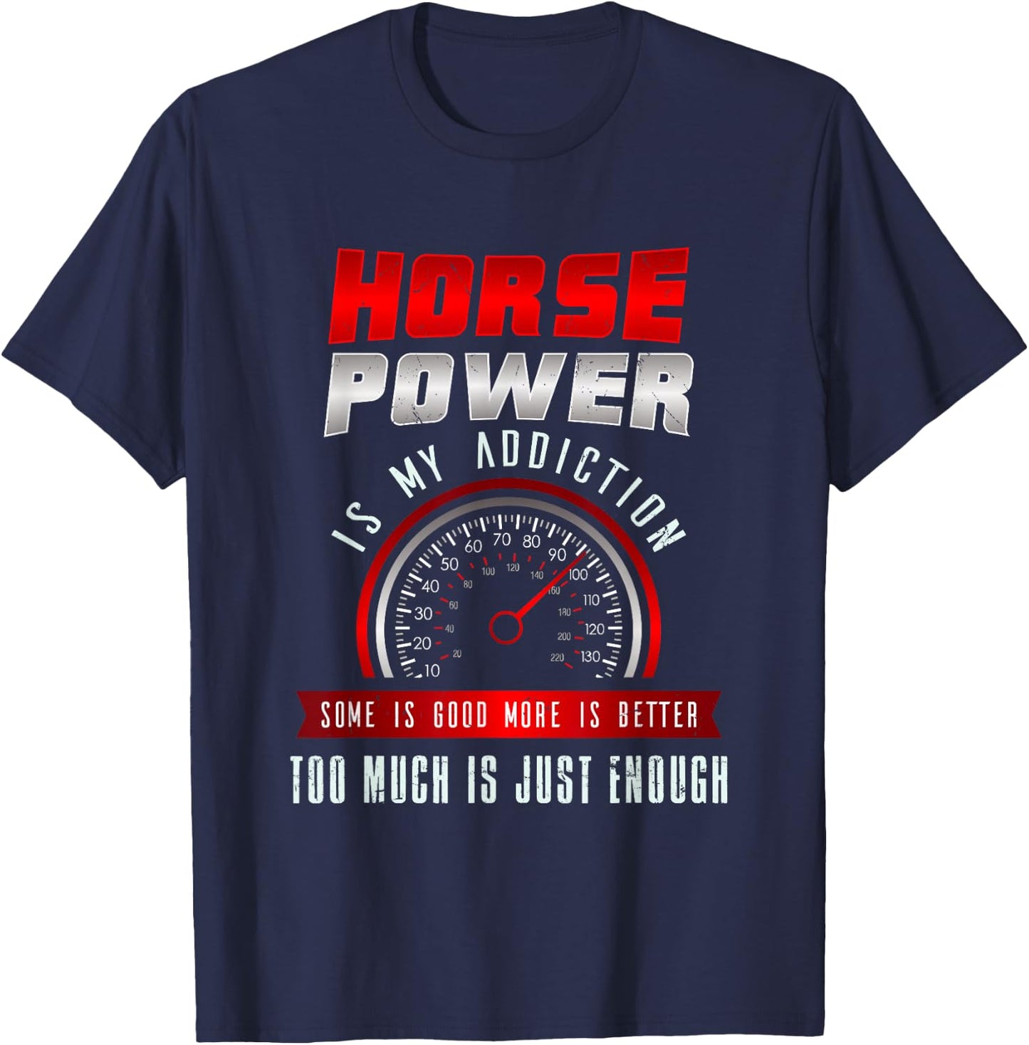 Funny Auto Racing Mechanic Manual Speed Transmission T-Shirt - T-Shirt | Navy