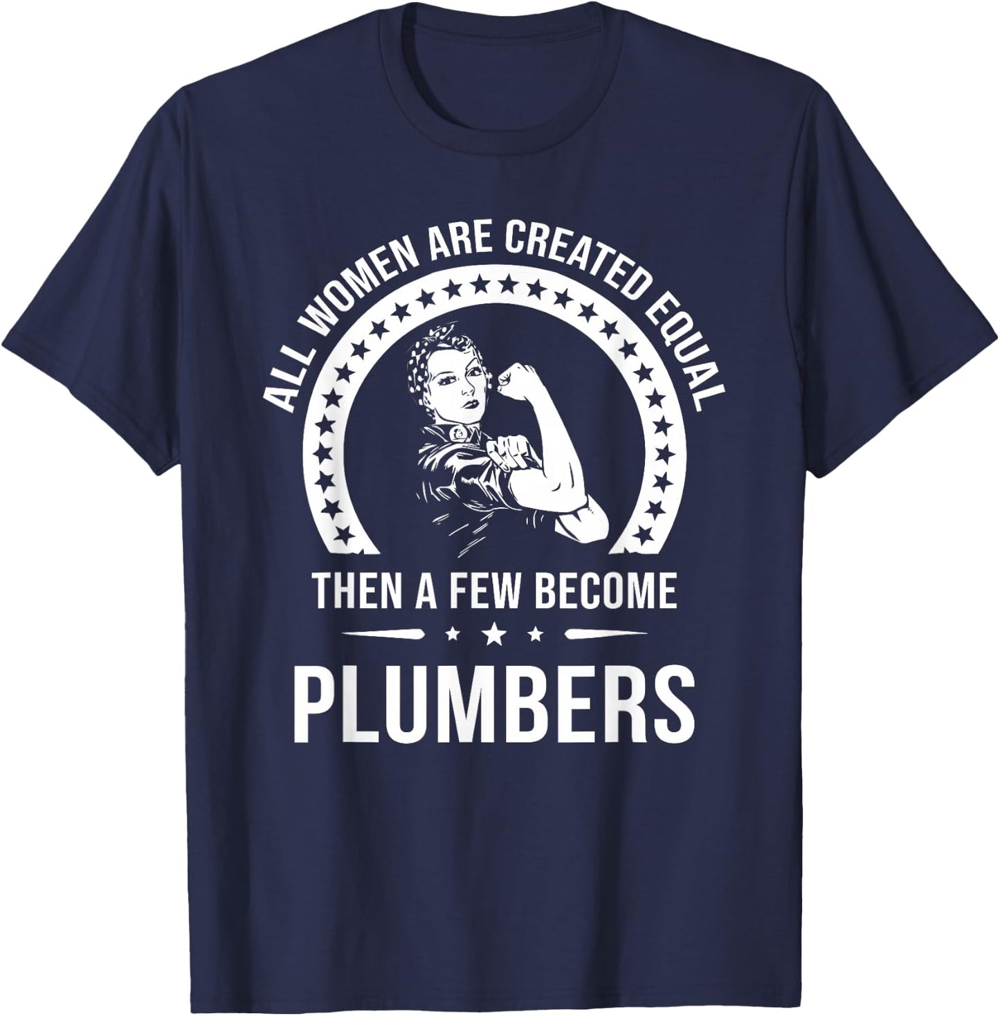 Plumbing Shirt | Plumbers T-Shirt - T-Shirt | Navy