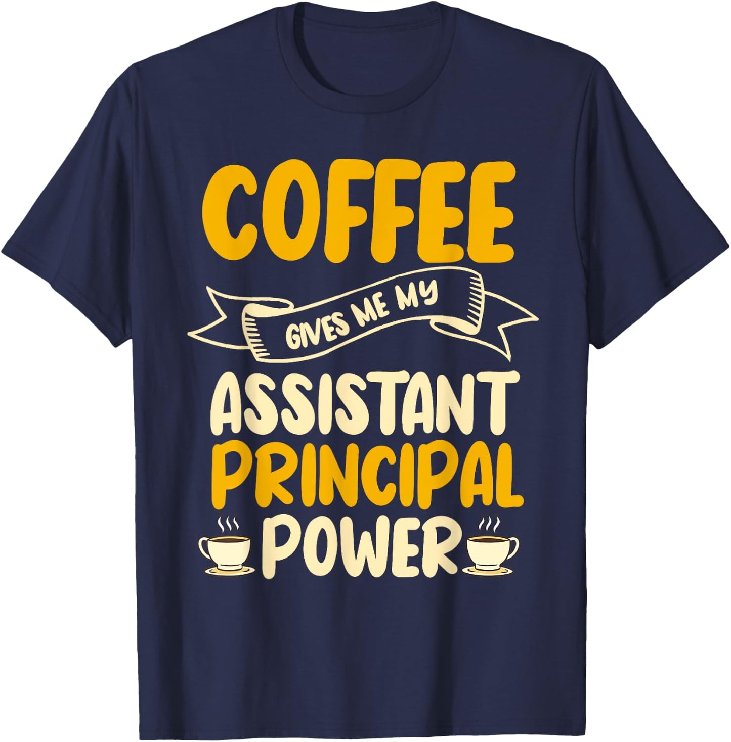 Assistant Principal School Head Teacher Headmistress Women Kids T-Shirt - T-Shirt | Navy