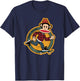 Paul Frank Julius Skateboarding Poster T-Shirt - T-Shirt | Navy
