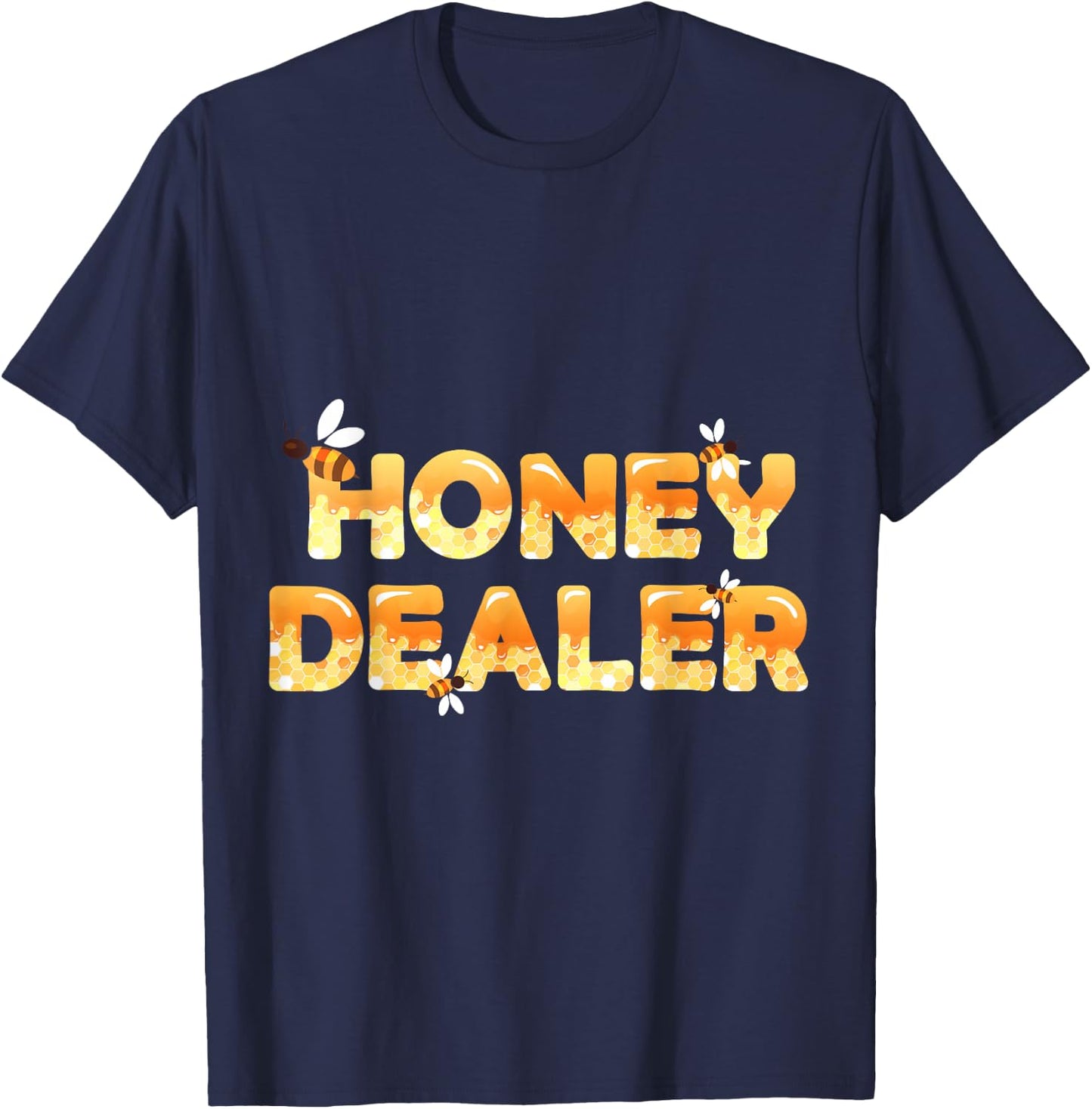 Funny Beekeeping Gift Honey Bees Beekeeper T-Shirt - T-Shirt | Navy