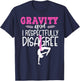 Aerial Yoga Hammock Air Yoga Shirt Funny Aerial Yoga T-Shirt - T-Shirt | Navy