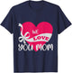 We love you Mom Mother Family T-Shirt - T-Shirt | Navy