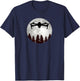 Drone Pilot -Full Moon- Funny FPV Drone Quadcopter T-Shirt - T-Shirt | Navy