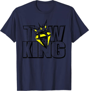 Tow King Tow Truck Operator Logo T-Shirt - T-Shirt | Navy