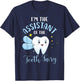 I'm The Assistant of The Tooth Fairy Dental Assistant Lover T-Shirt - T-Shirt | Navy
