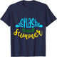 Splash into Summer T-Shirt - T-Shirt | Navy
