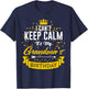 I Can't Keep Calm It's My Grandma's Birthday T-Shirt - T-Shirt | Navy