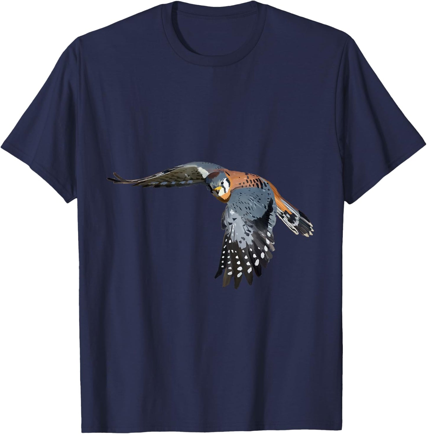 American Kestrel T-Shirt - T-Shirt | Navy