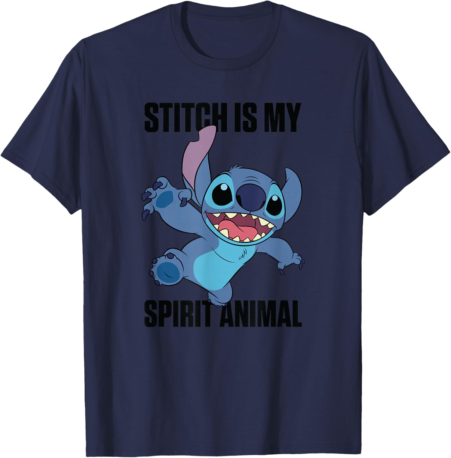 Lilo & Stitch - is My Spirit Animal T-Shirt - T-Shirt | Navy