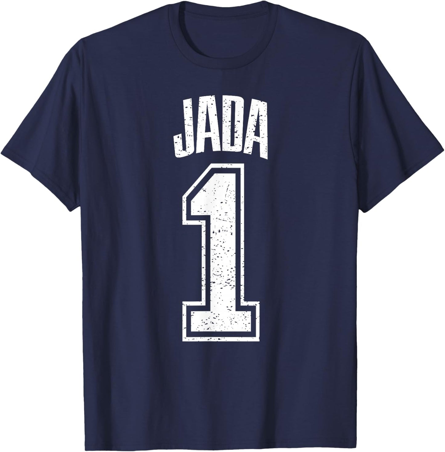 Jada Supporter Number 1 Biggest Fan T-Shirt - T-Shirt | Navy