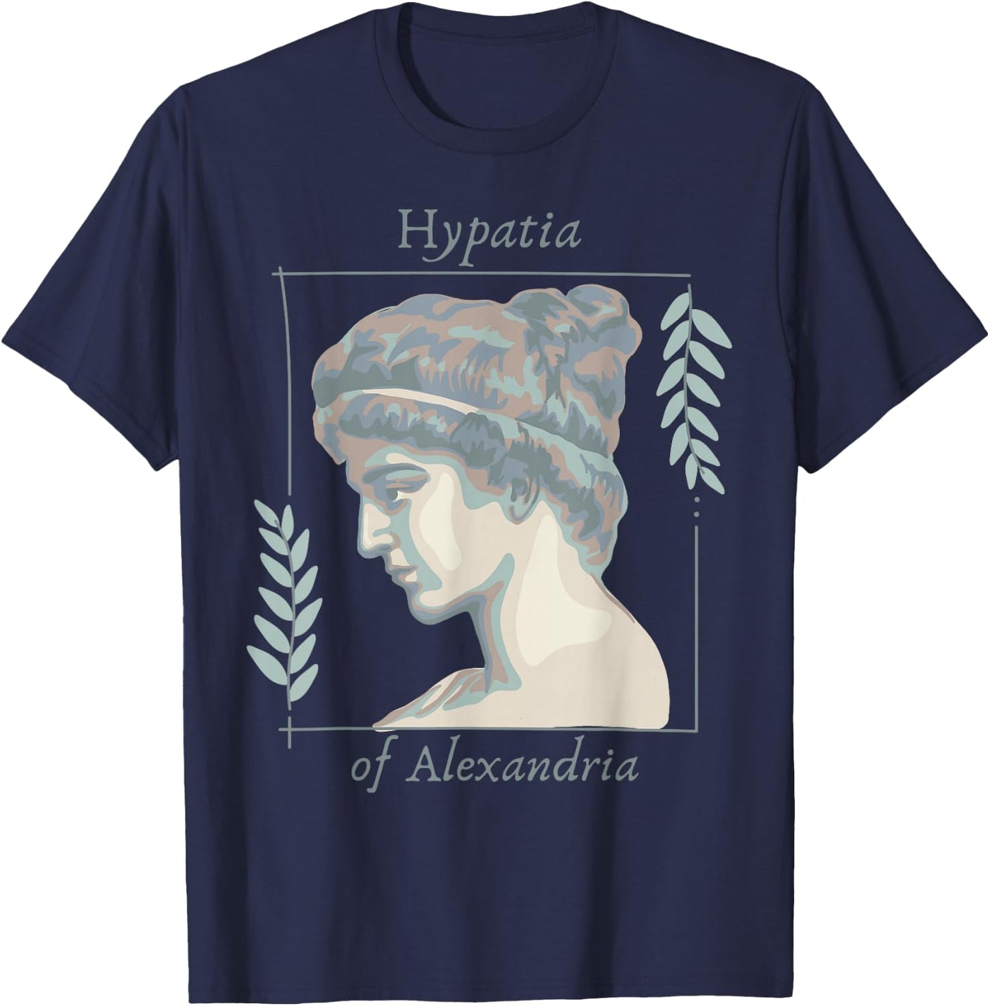 Hypatia of Alexandria T-Shirt - T-Shirt | Navy