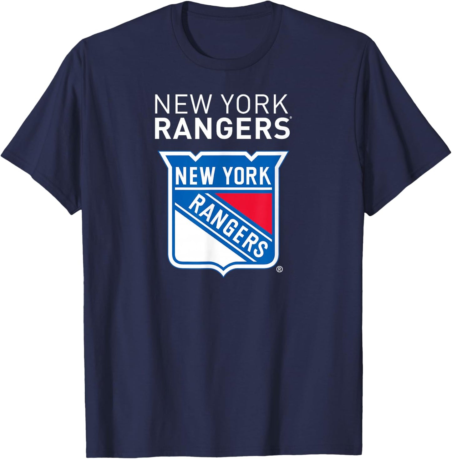 New York Rangers Power Play Officially Licensed T-Shirt - T-Shirt | Navy