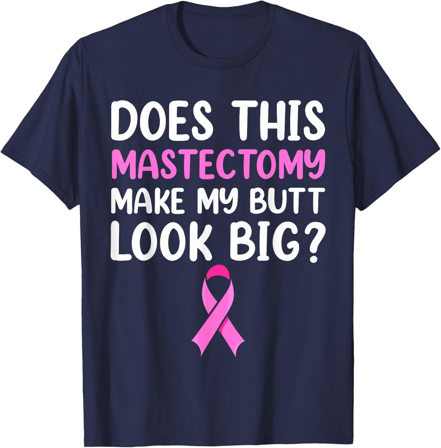 Mastectomy Survivor Recovery Apparel Breast Cancer Women T-Shirt - T-Shirt | Navy