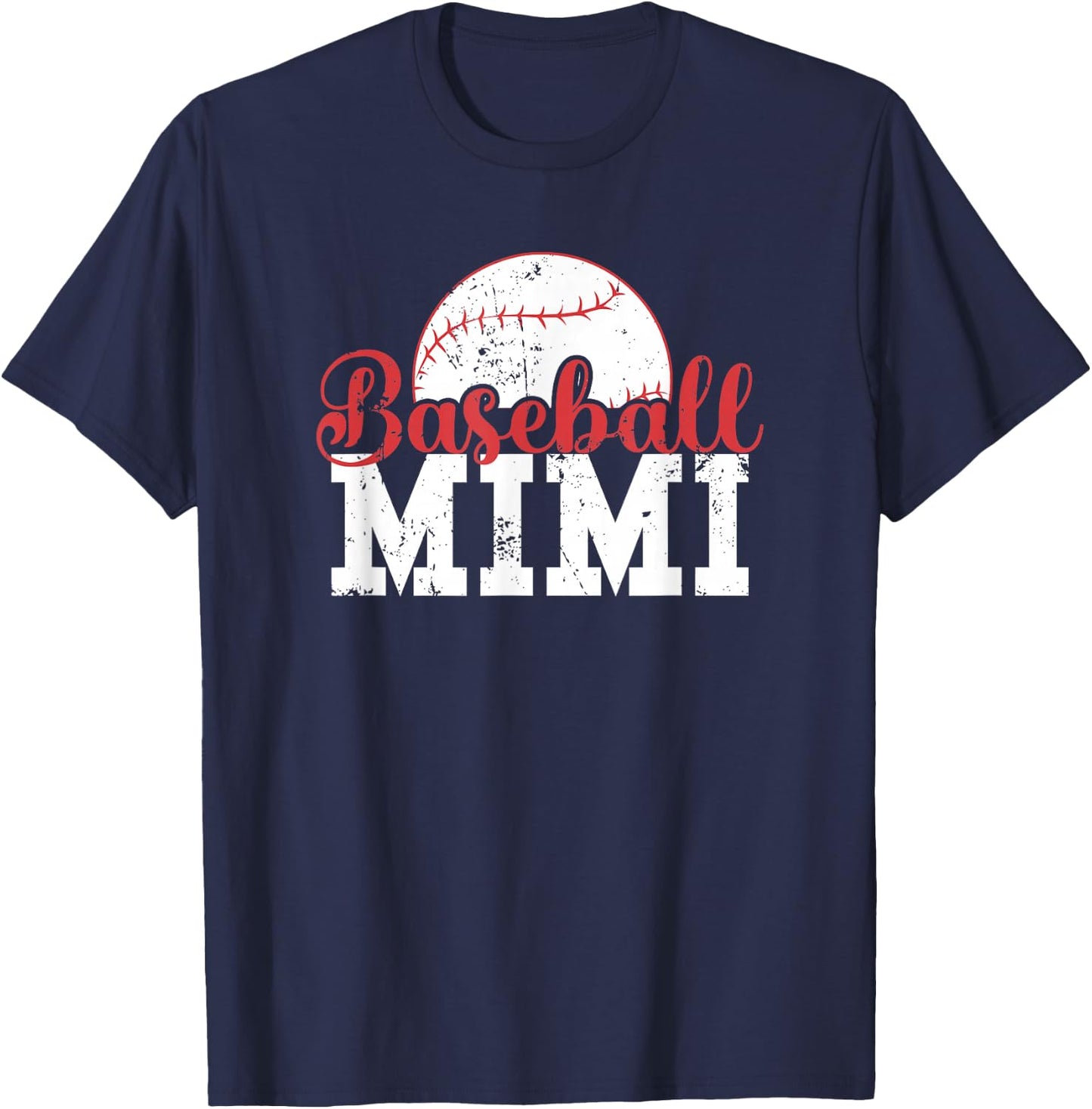 Baseball Mimi T-Shirt - T-Shirt | Navy