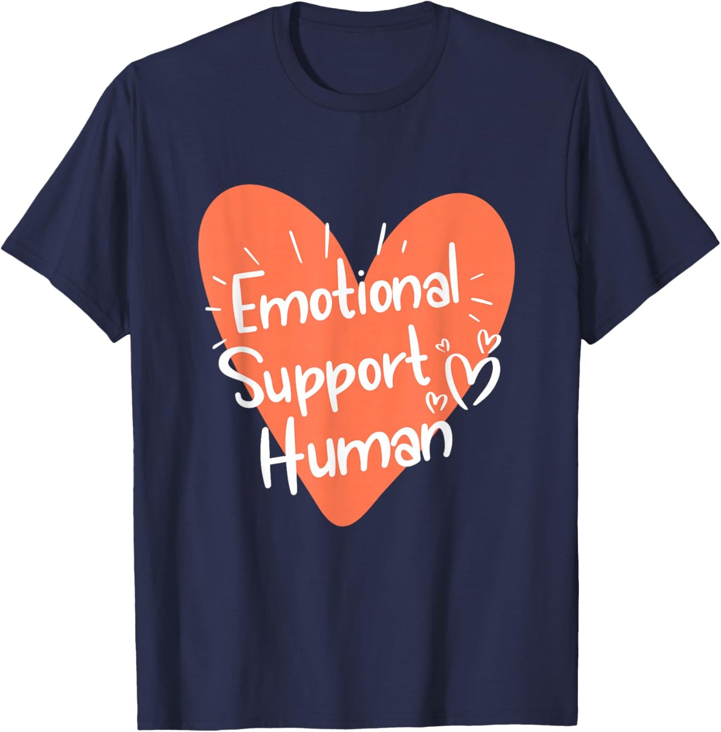 Emotional Support T-Shirt - T-Shirt | Navy