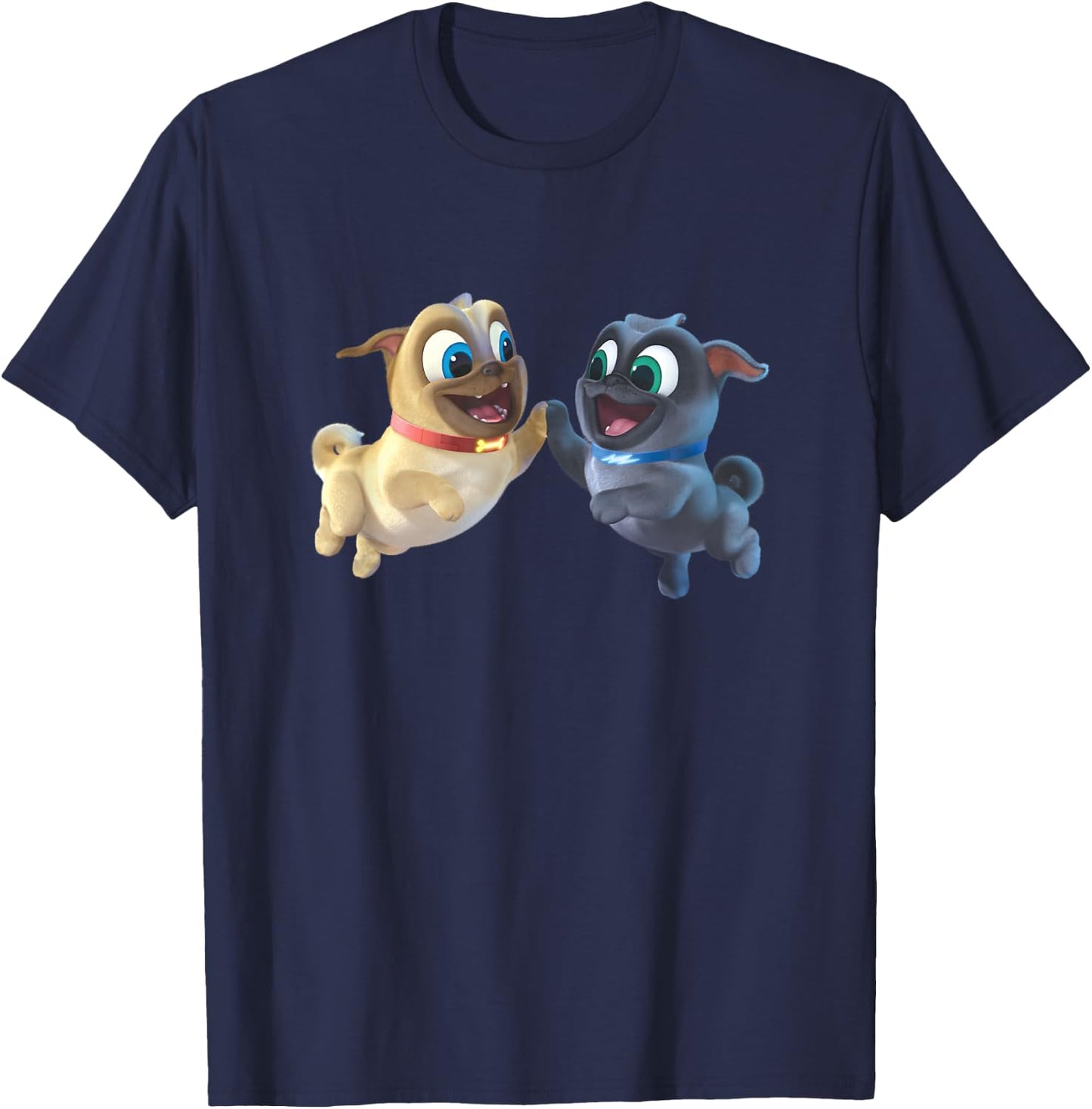 Disney Puppy Dog Pals Rolly Bingo High Five T-Shirt - T-Shirt | Navy