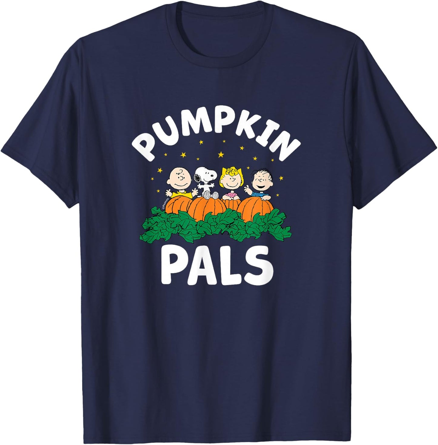 Peanuts - Halloween - Pumpkin Pals T-Shirt - T-Shirt | Navy