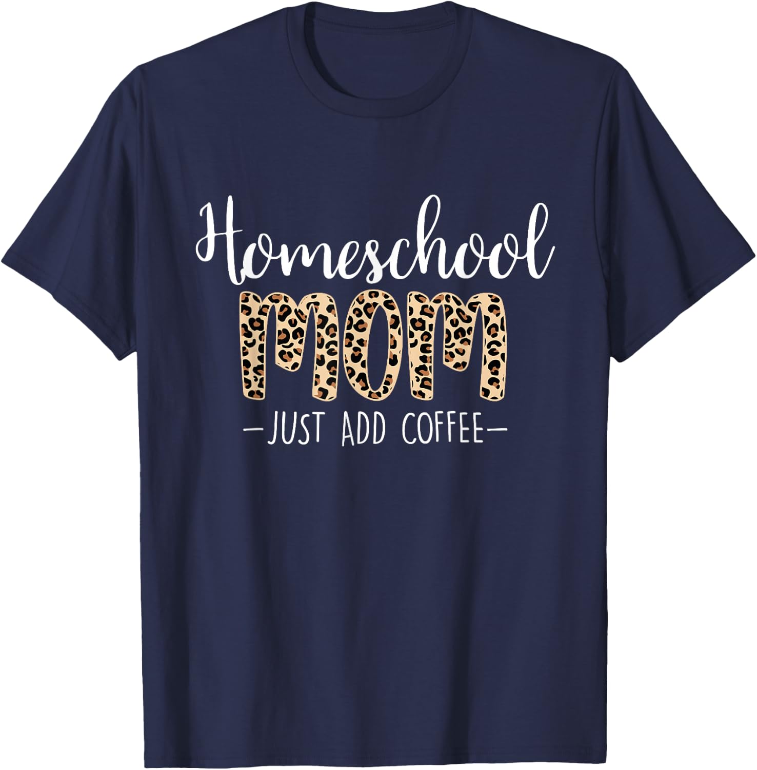 Homeschool Mom For Homeschool Mama Coffee Women T-Shirt - T-Shirt | Navy