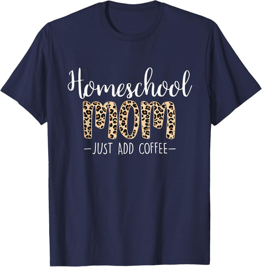 Homeschool Mom For Homeschool Mama Coffee Women T-Shirt - T-Shirt | Navy