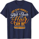 Life Isn't Perfect But Your Hair Can Be Barber Hairdresser T-Shirt - T-Shirt | Navy