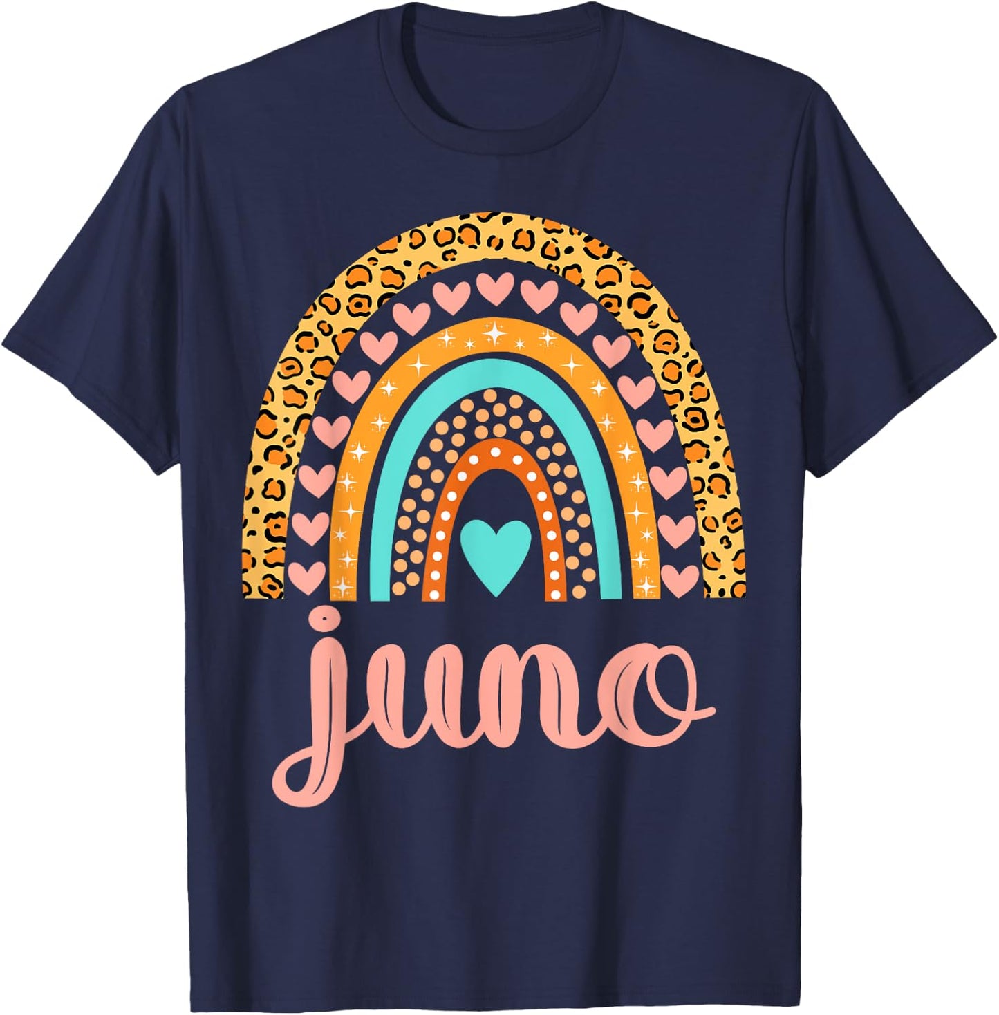 Juno Juno Name Birthday Shirt Gift T-Shirt - T-Shirt | Navy