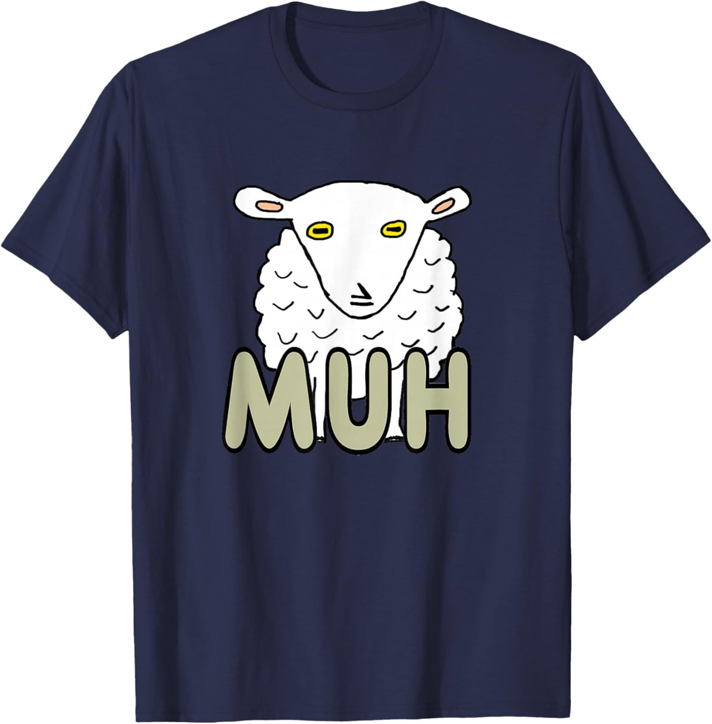 Muh Sheep T-Shirt - T-Shirt | Navy