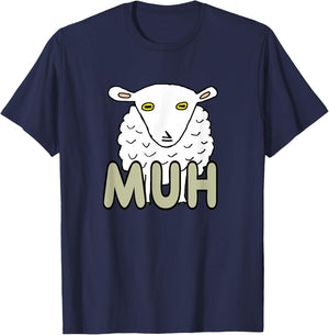 Muh Sheep T-Shirt - T-Shirt | Navy