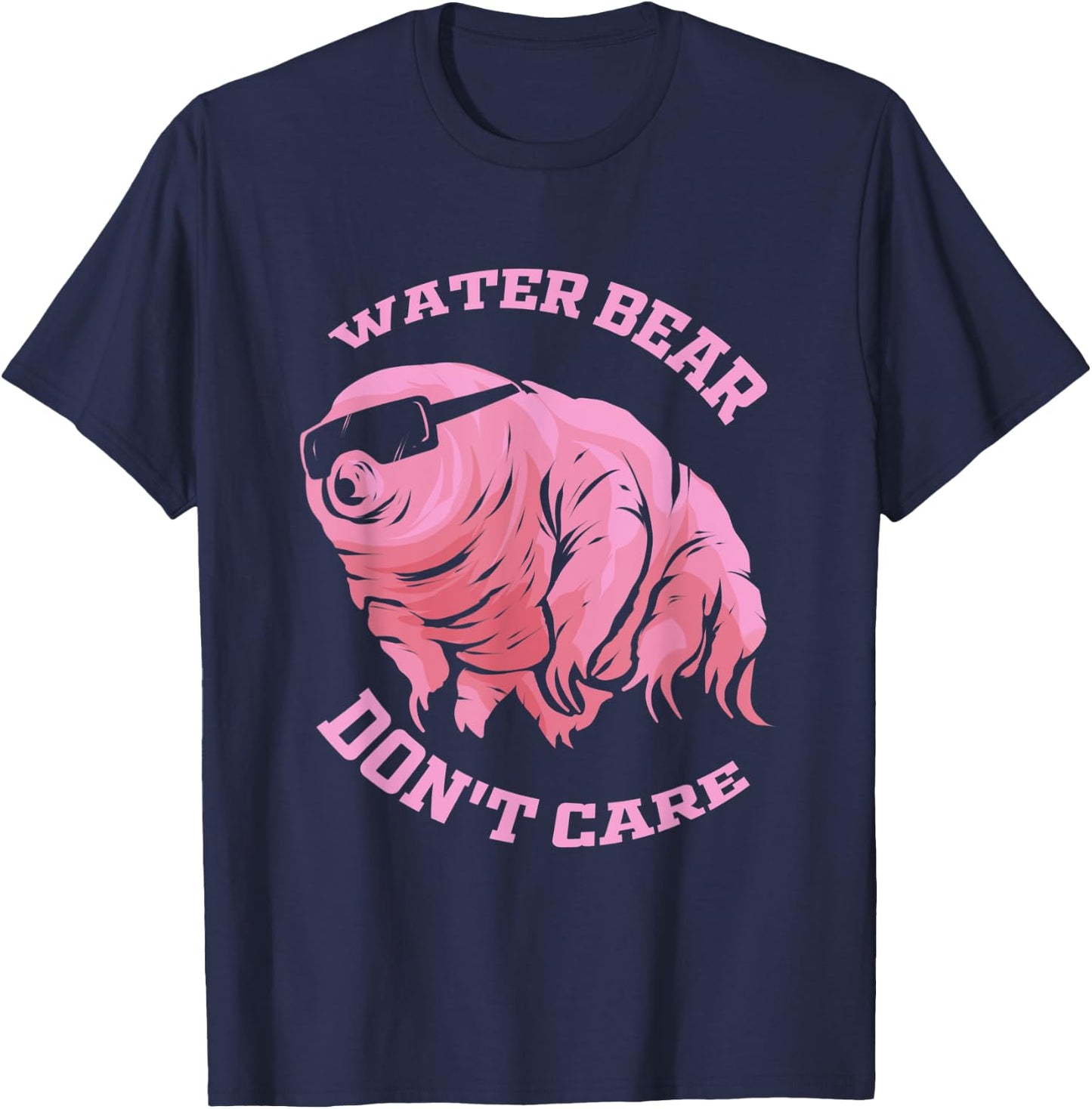 Water Bear Don't Care T-Shirt - T-Shirt | Navy