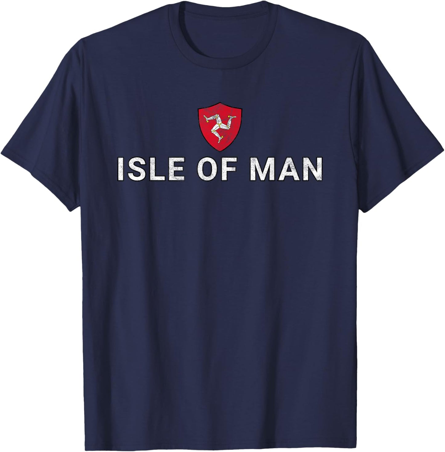Isle of Man T-Shirt - T-Shirt | Navy