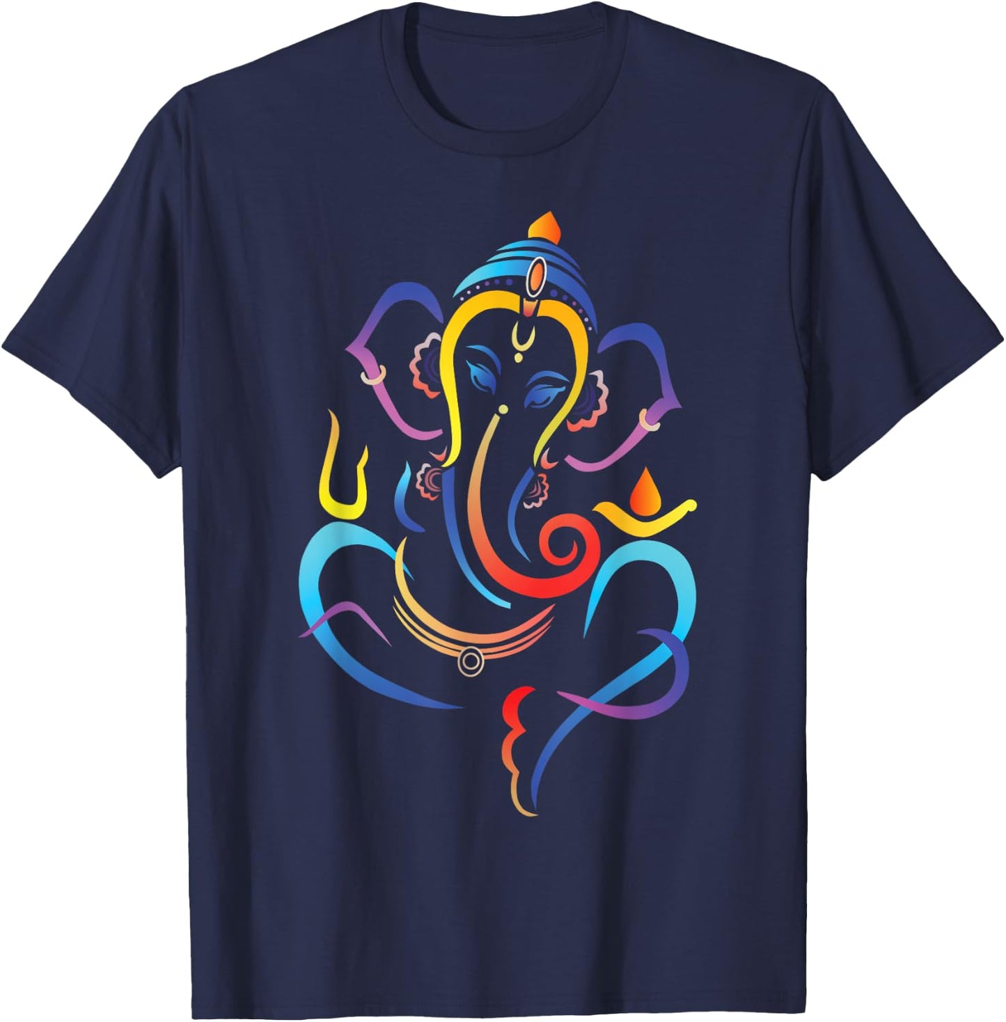 Lord Ganesha T-Shirt - T-Shirt | Navy