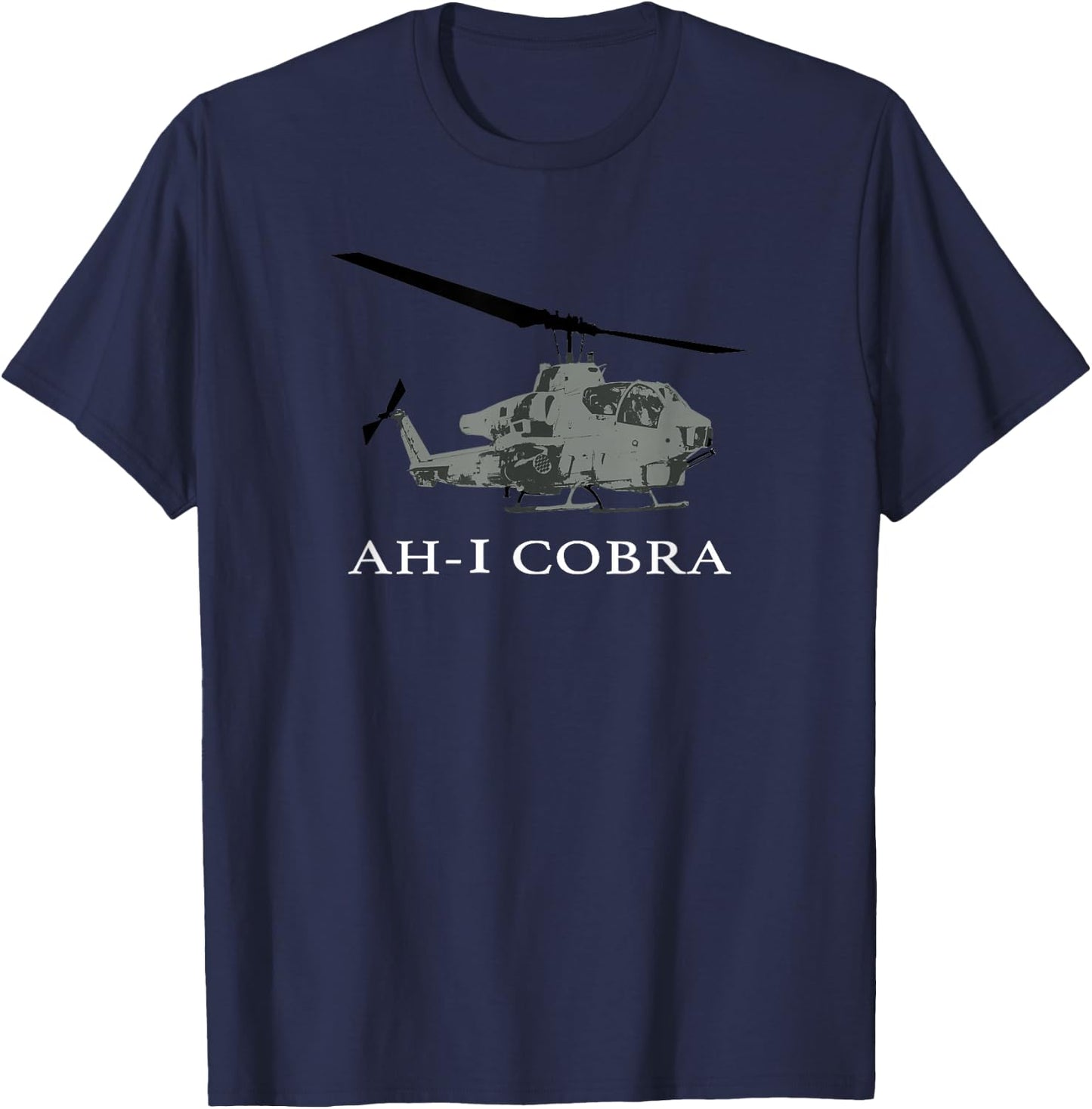 AH-1 Cobra Helicopter Pilot T SHIRT T-Shirt - T-Shirt | Navy