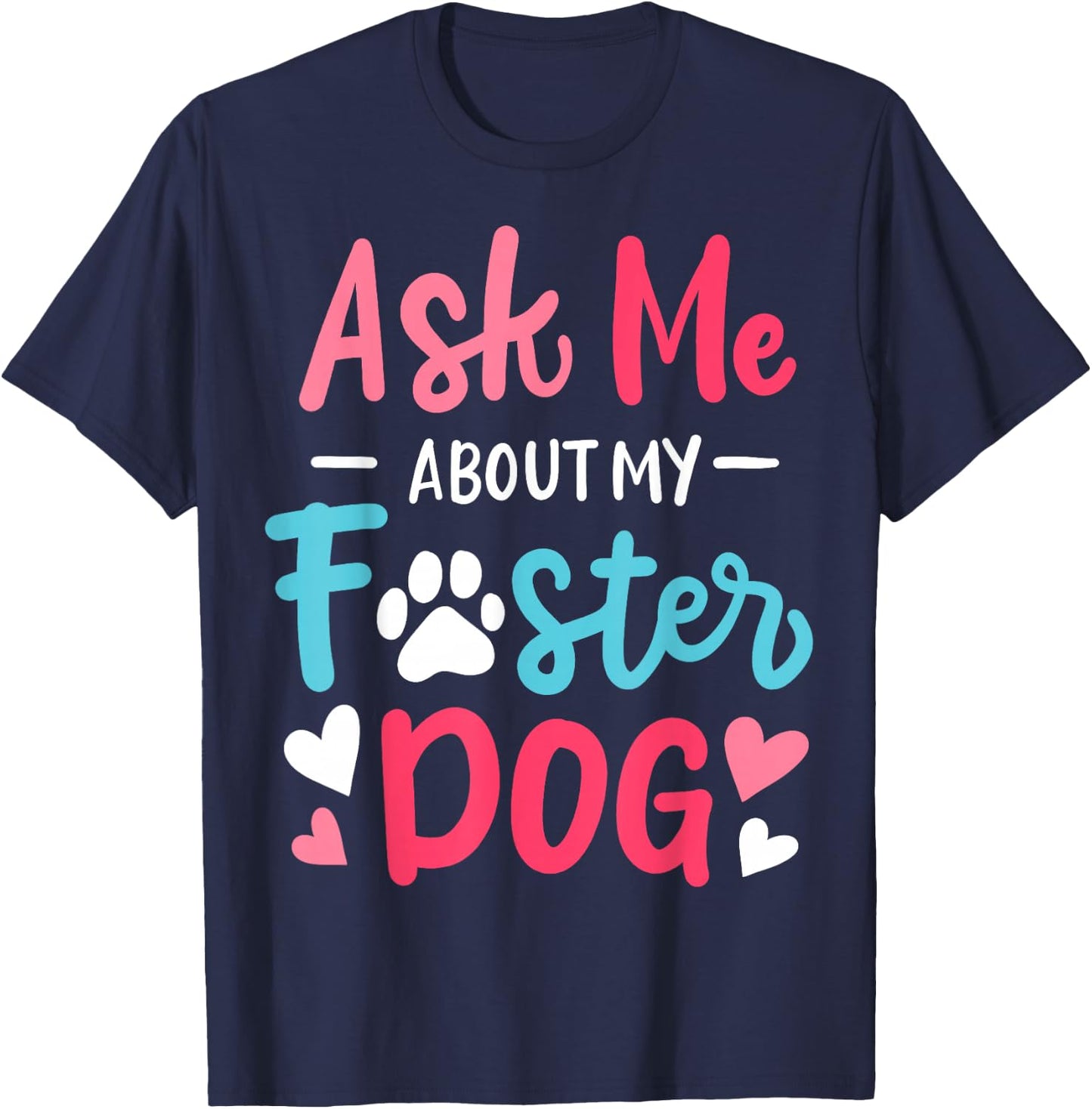 Grooming Dog T-Shirt - T-Shirt | Navy