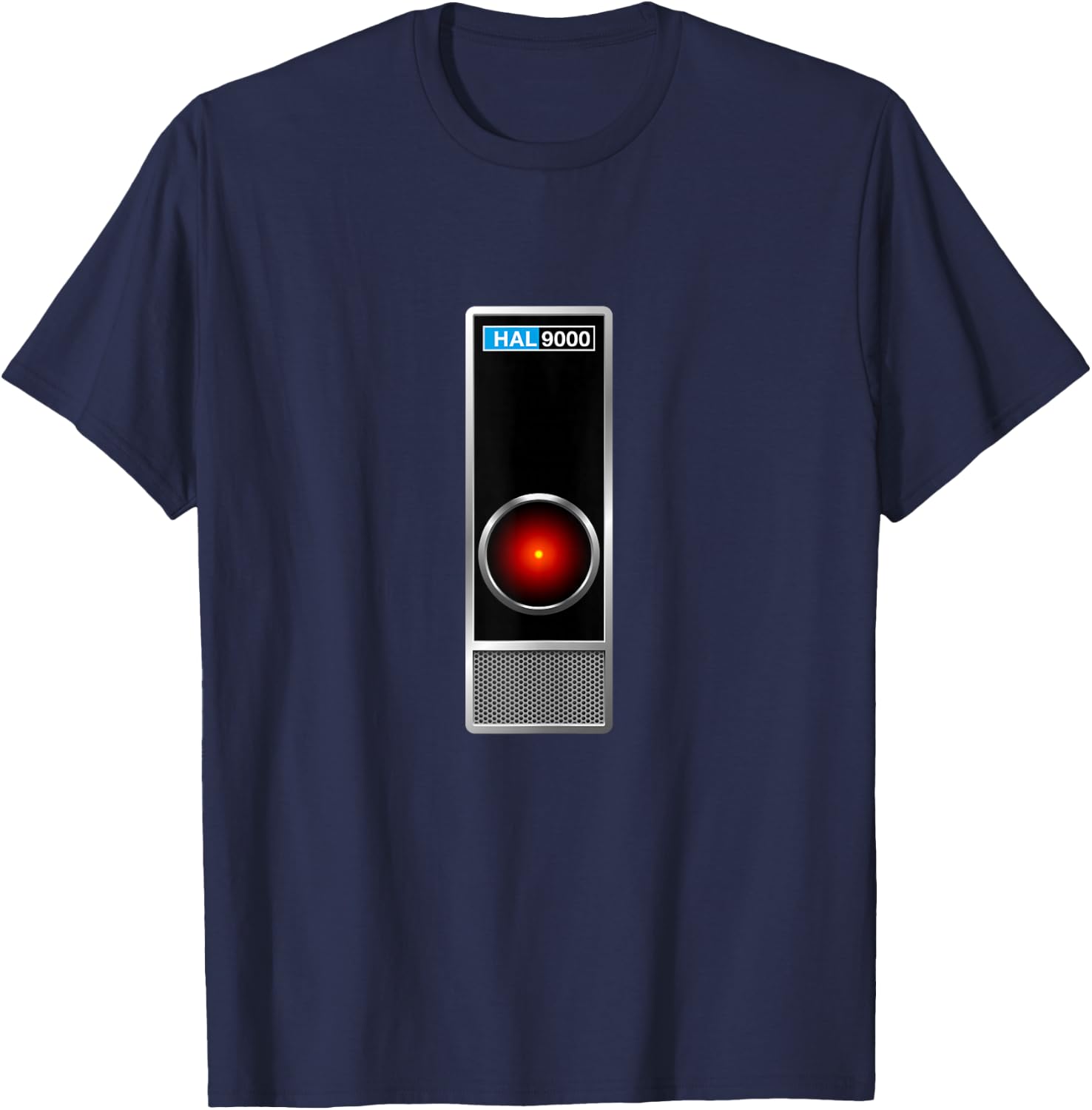 HAL 9000 Vintage Artificial Intelligence T-Shirt - T-Shirt | Navy