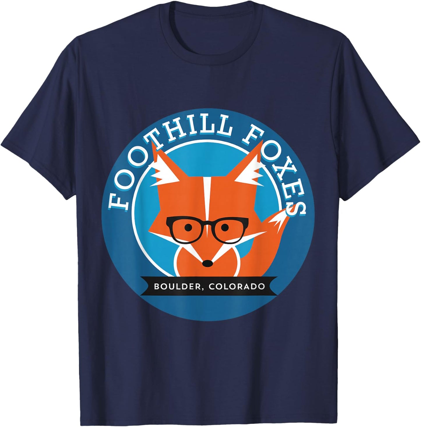 Foothill Fox T-Shirt - T-Shirt | Navy