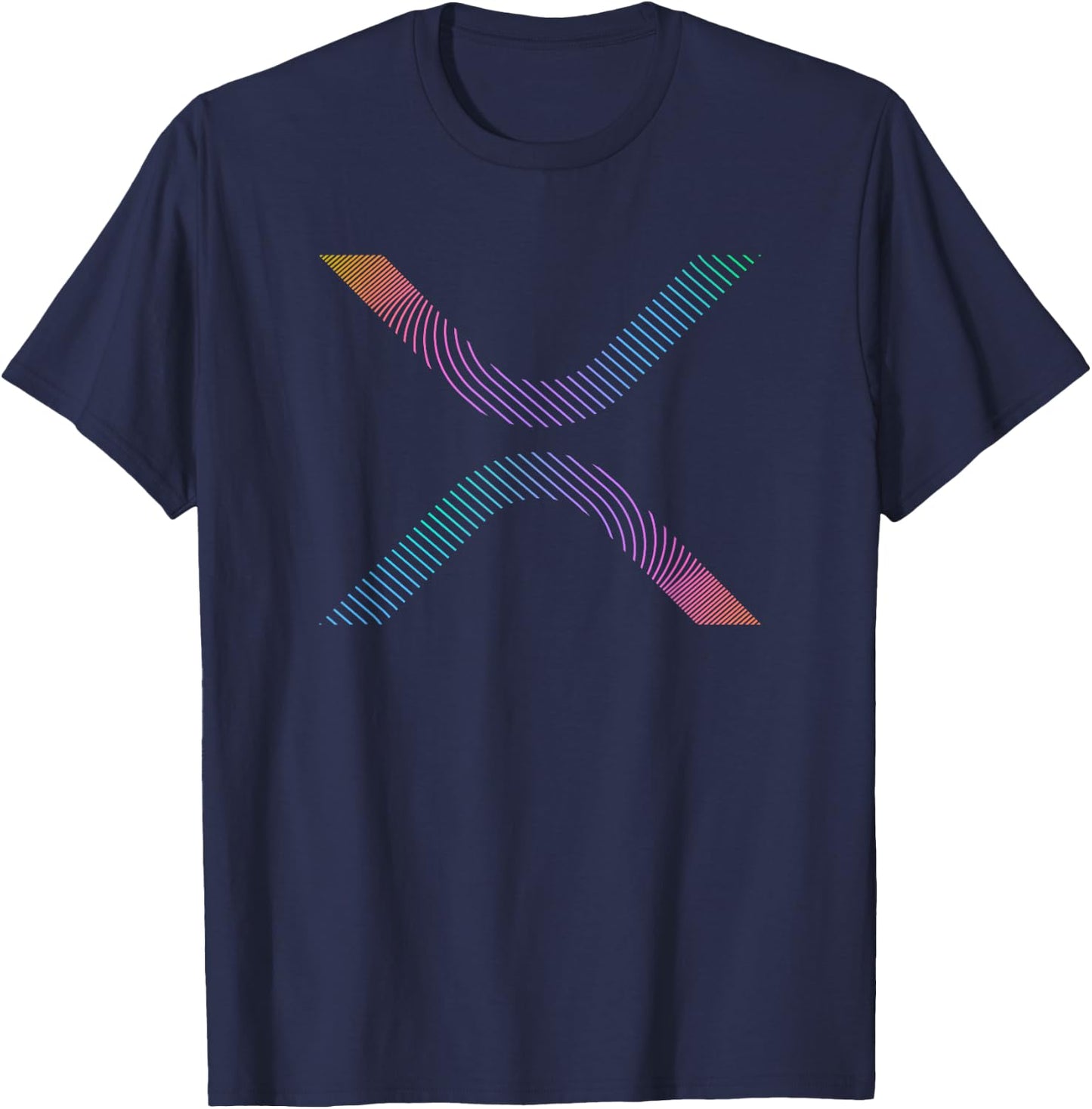 XRP Coin Ripple Cryptocurrency Wallet HODLer To The Moon T-Shirt - T-Shirt | Navy