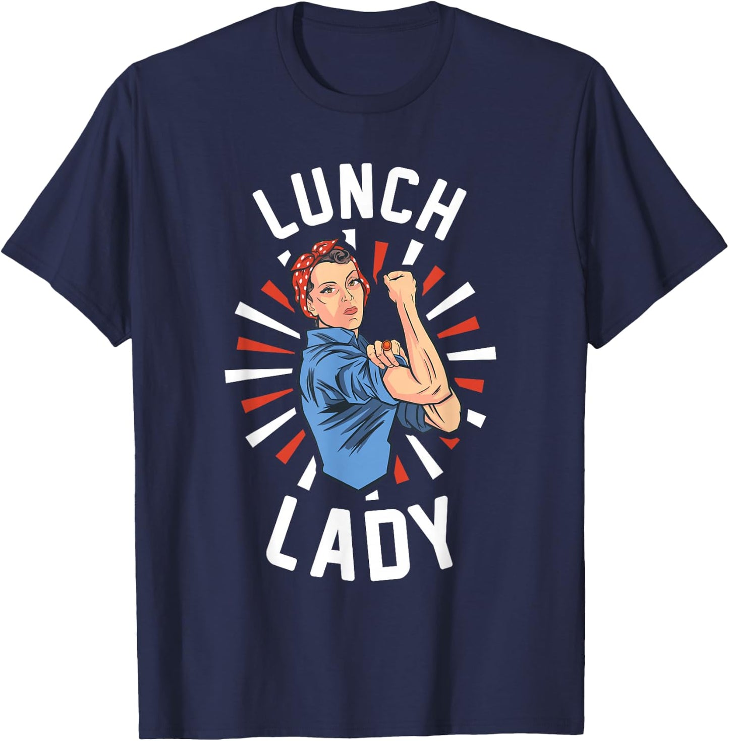 Cafeteria Employee - School Canteen T-Shirt - T-Shirt | Navy